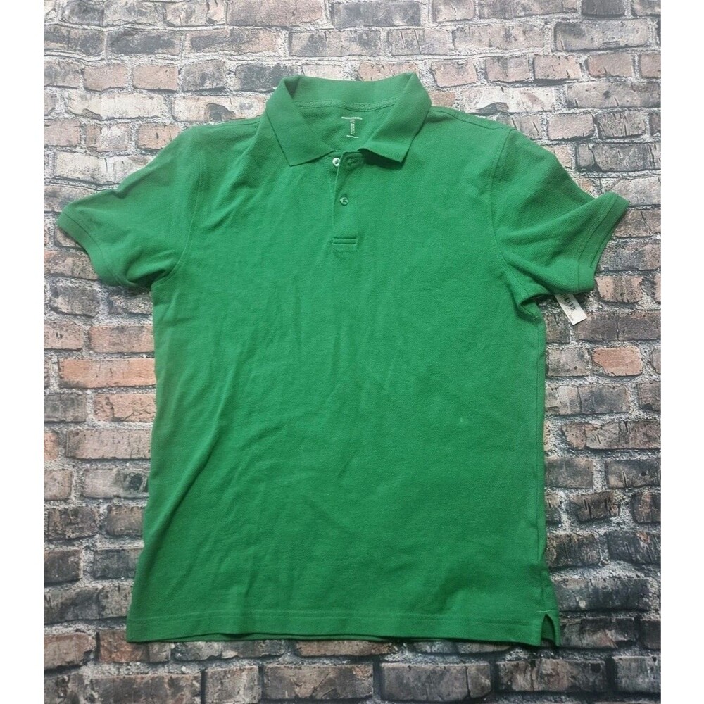 Amazon Essentials Polo Shirt Slim Size Medium Green